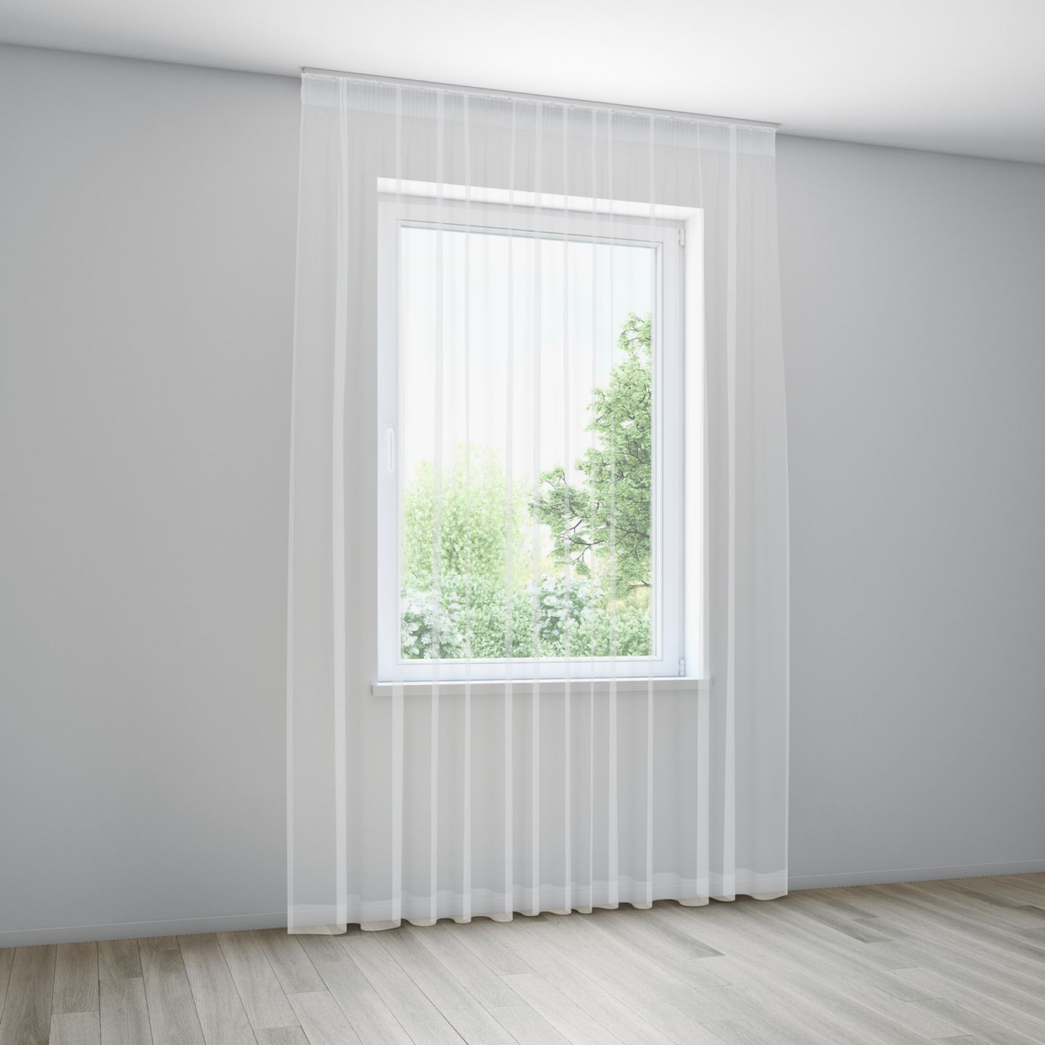 Jaloustore Vorhang Capri Weiss - Bild 17