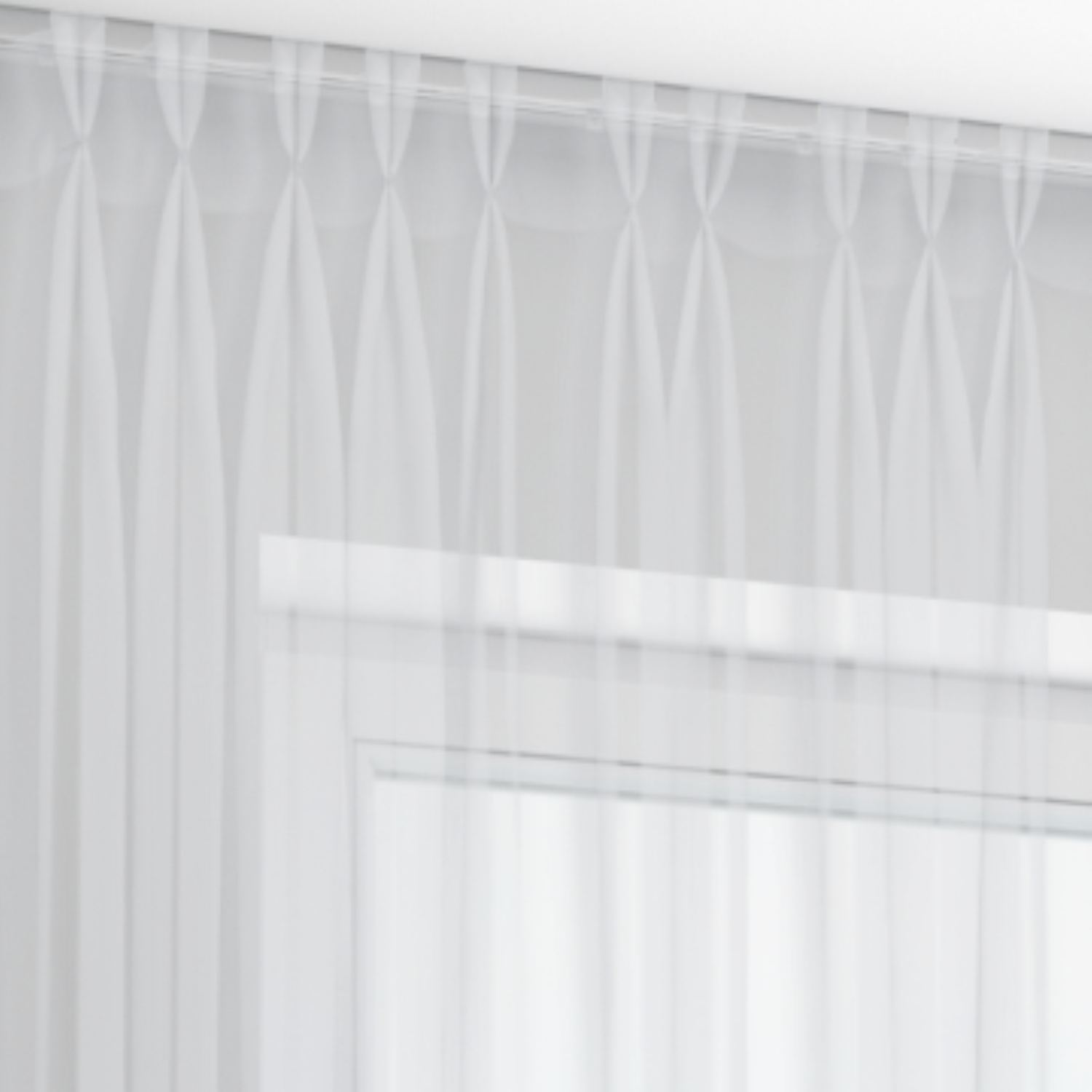 Jaloustore Vorhang Capri Weiss - Bild 4