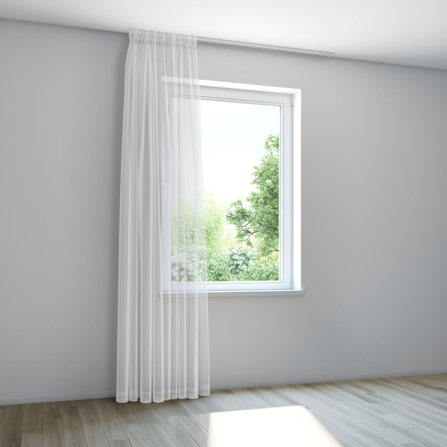 Jaloustore Vorhang Capri Weiss - Bild 11