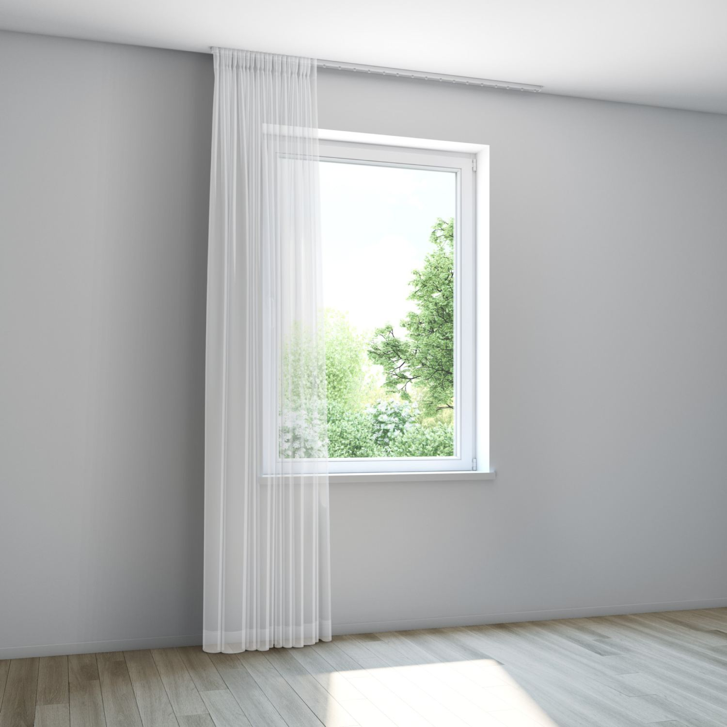 Jaloustore Vorhang Capri Weiss - Bild 8