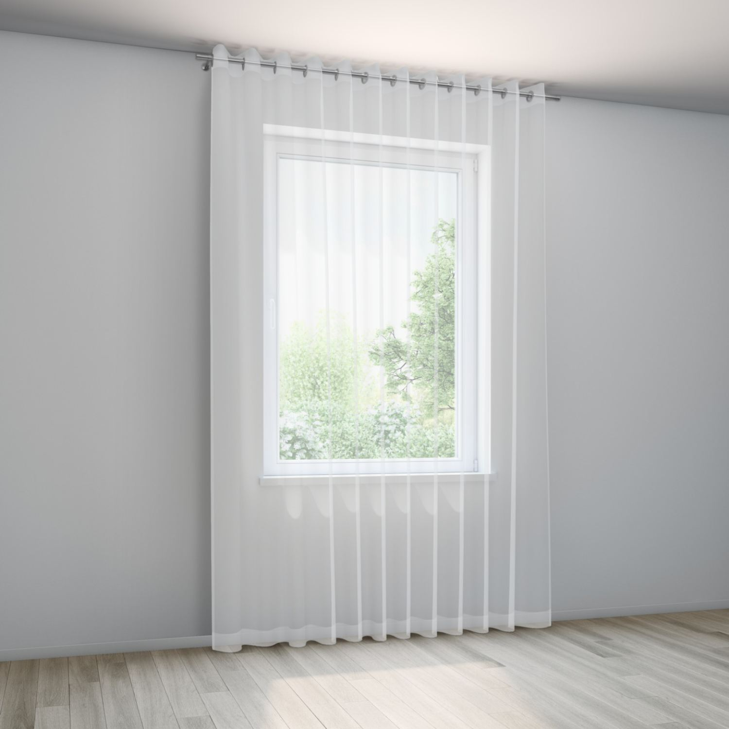 Jaloustore Vorhang Capri Weiss - Bild 15