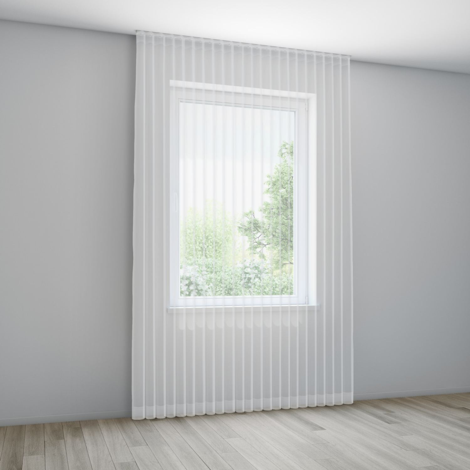 Jaloustore Vorhang Capri Weiss - Bild 16