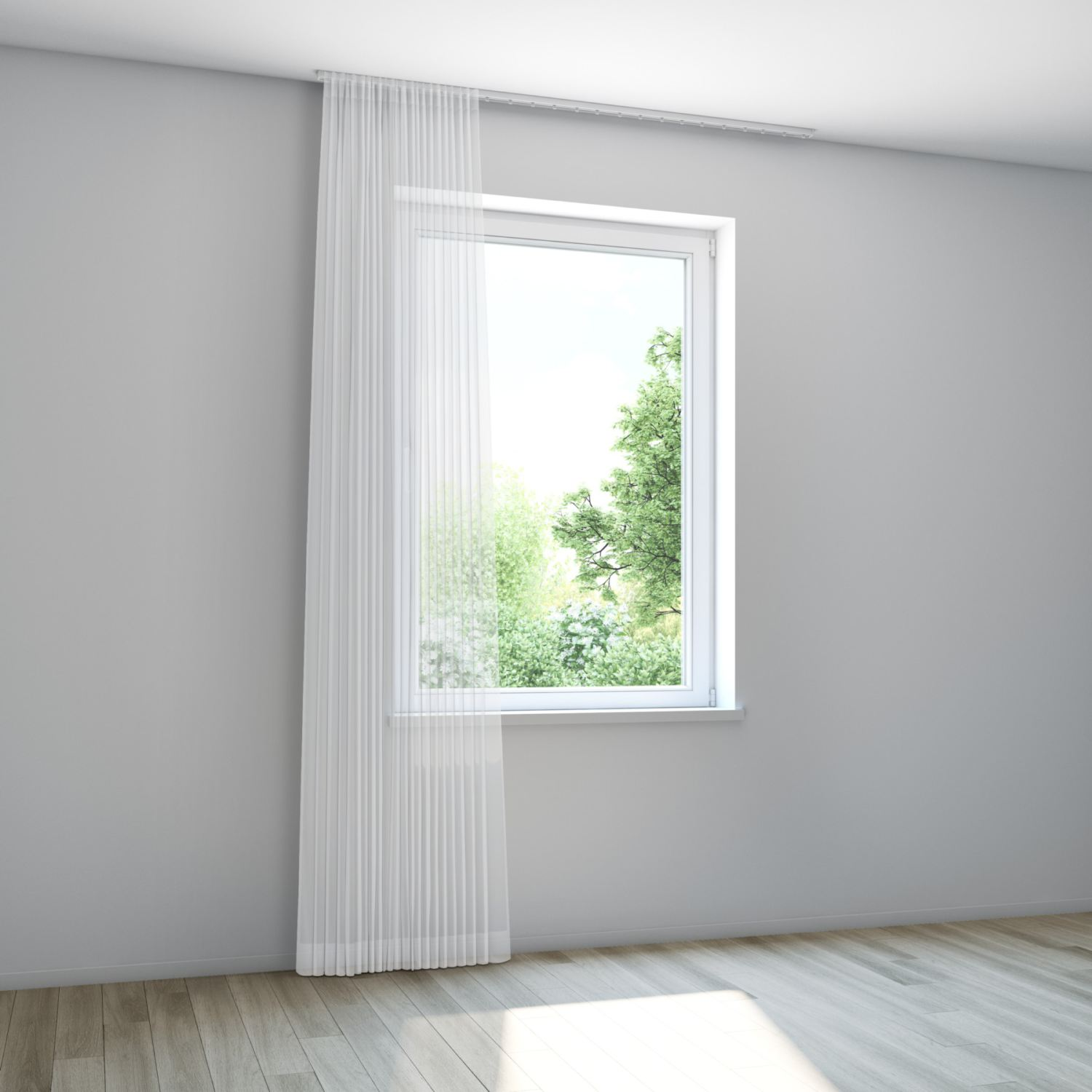 Jaloustore Vorhang Capri Weiss - Bild 12