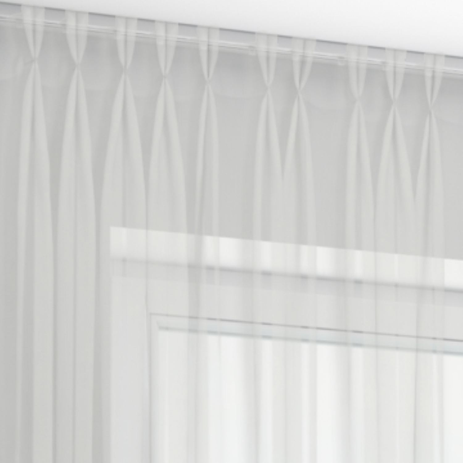 Jaloustore Vorhang Capri Altweiss - Bild 1