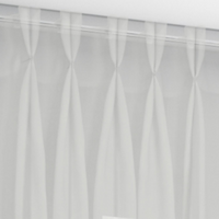 Jaloustore Vorhang Capri Altweiss - Vorschau 24