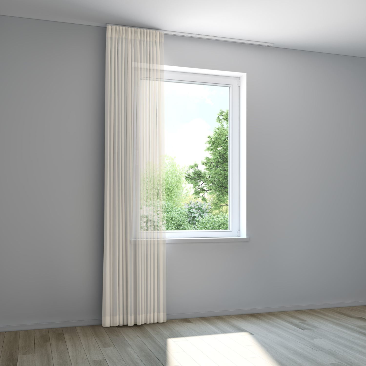 Jaloustore Vorhang Capri Hellbeige - Bild 8