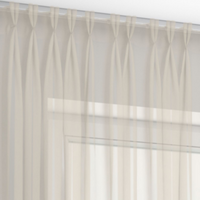 Jaloustore Vorhang Capri Hellbeige - Vorschau 4