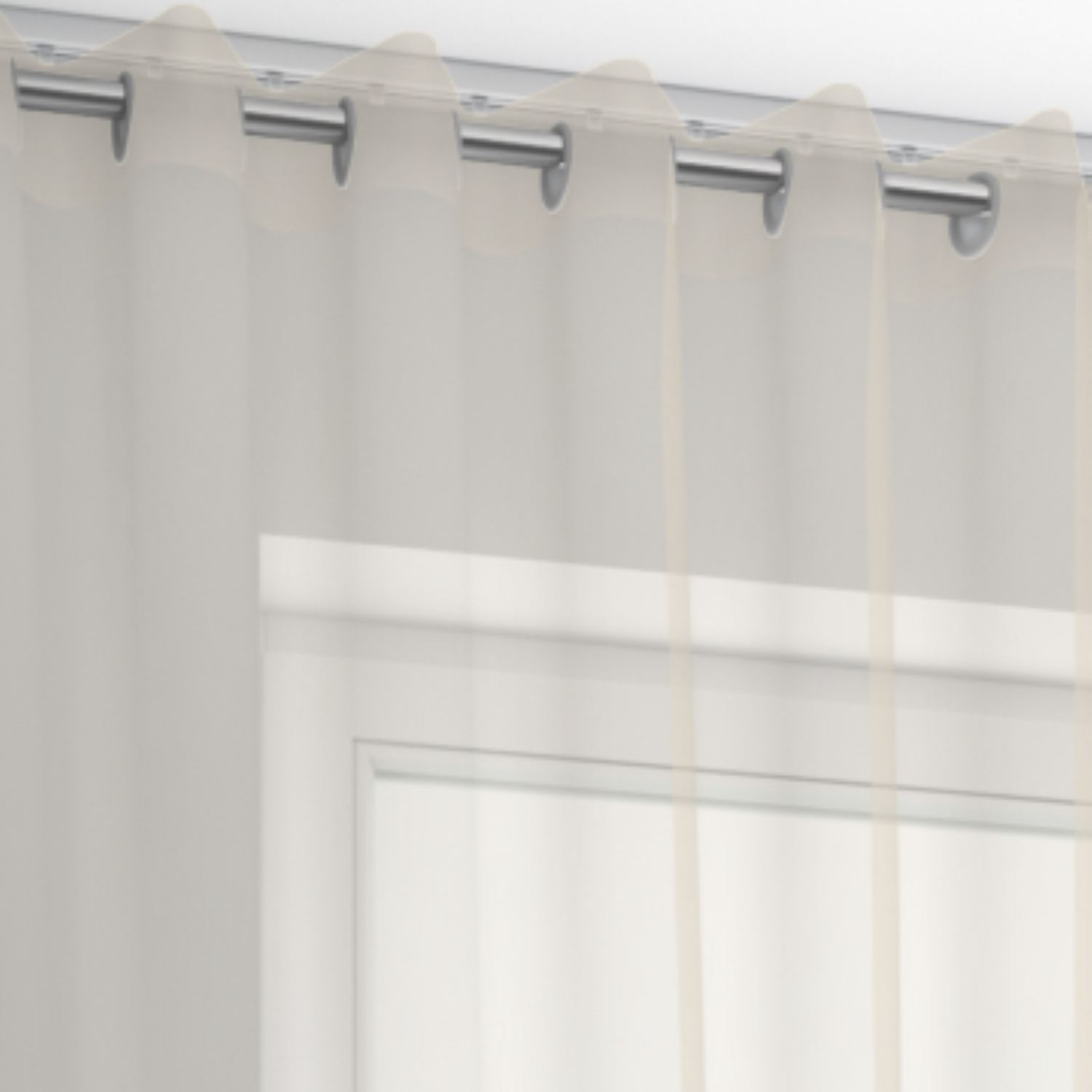 Jaloustore Vorhang Capri Hellbeige - Bild 6