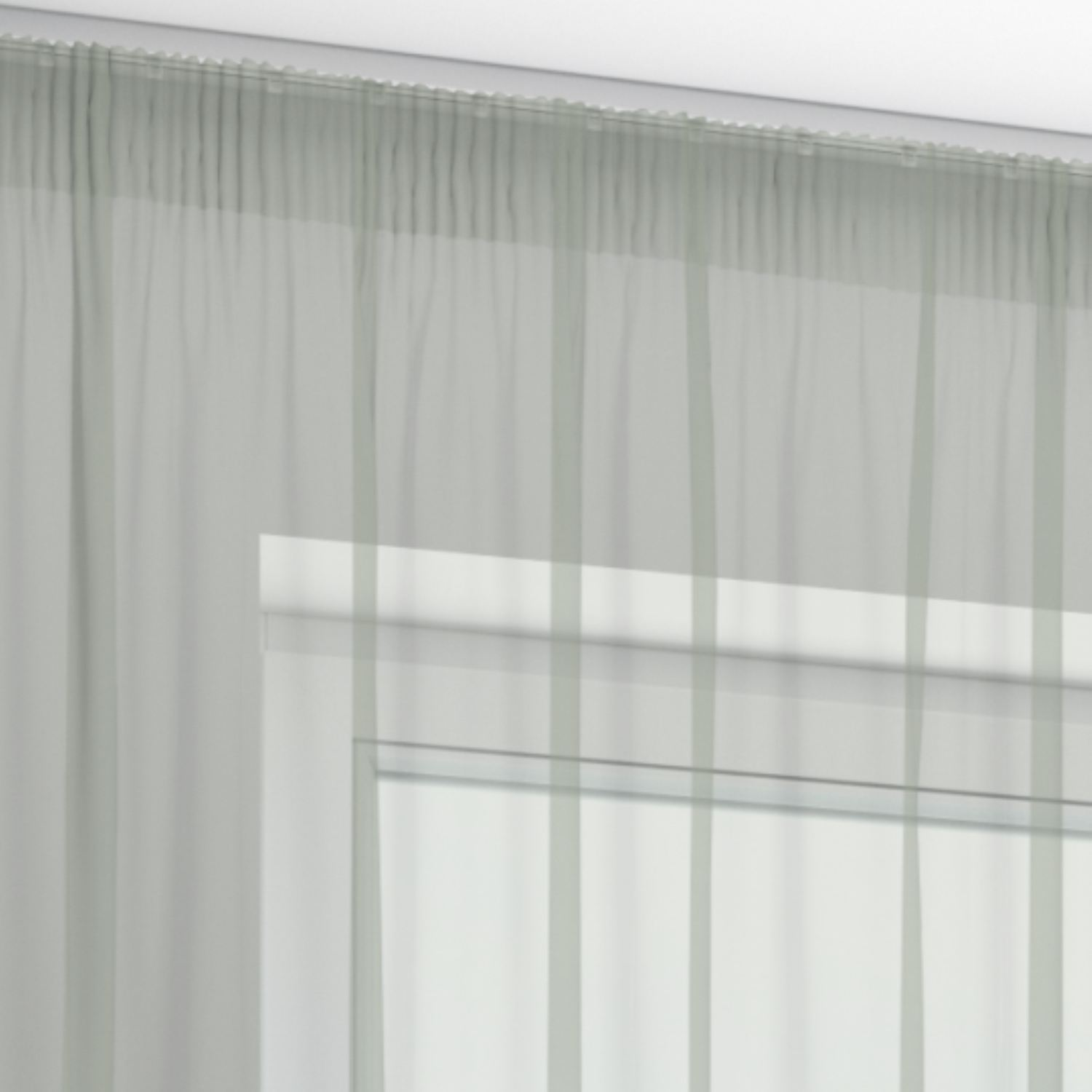 Jaloustore Vorhang Capri Antikes Grün - Bild 4