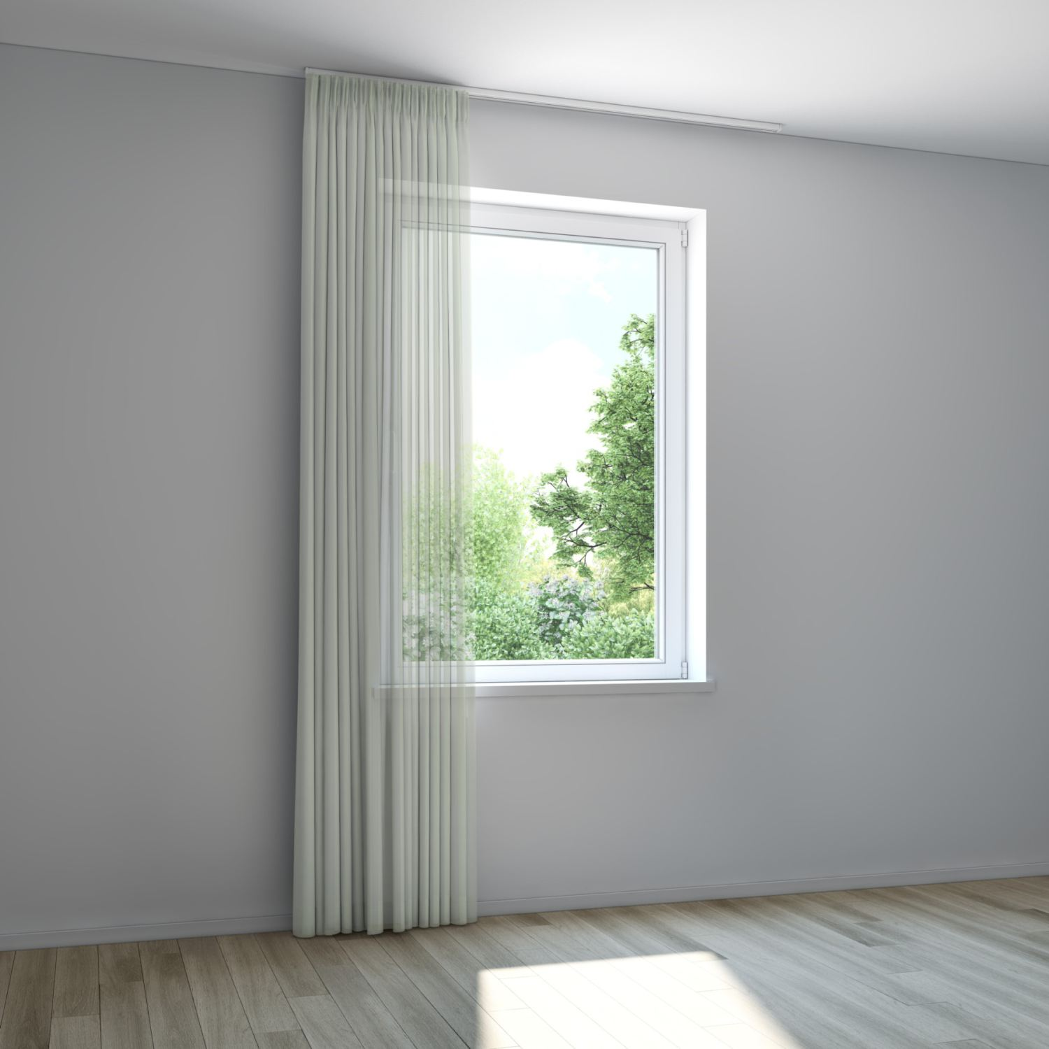 Jaloustore Vorhang Capri Antikes Grün - Bild 9