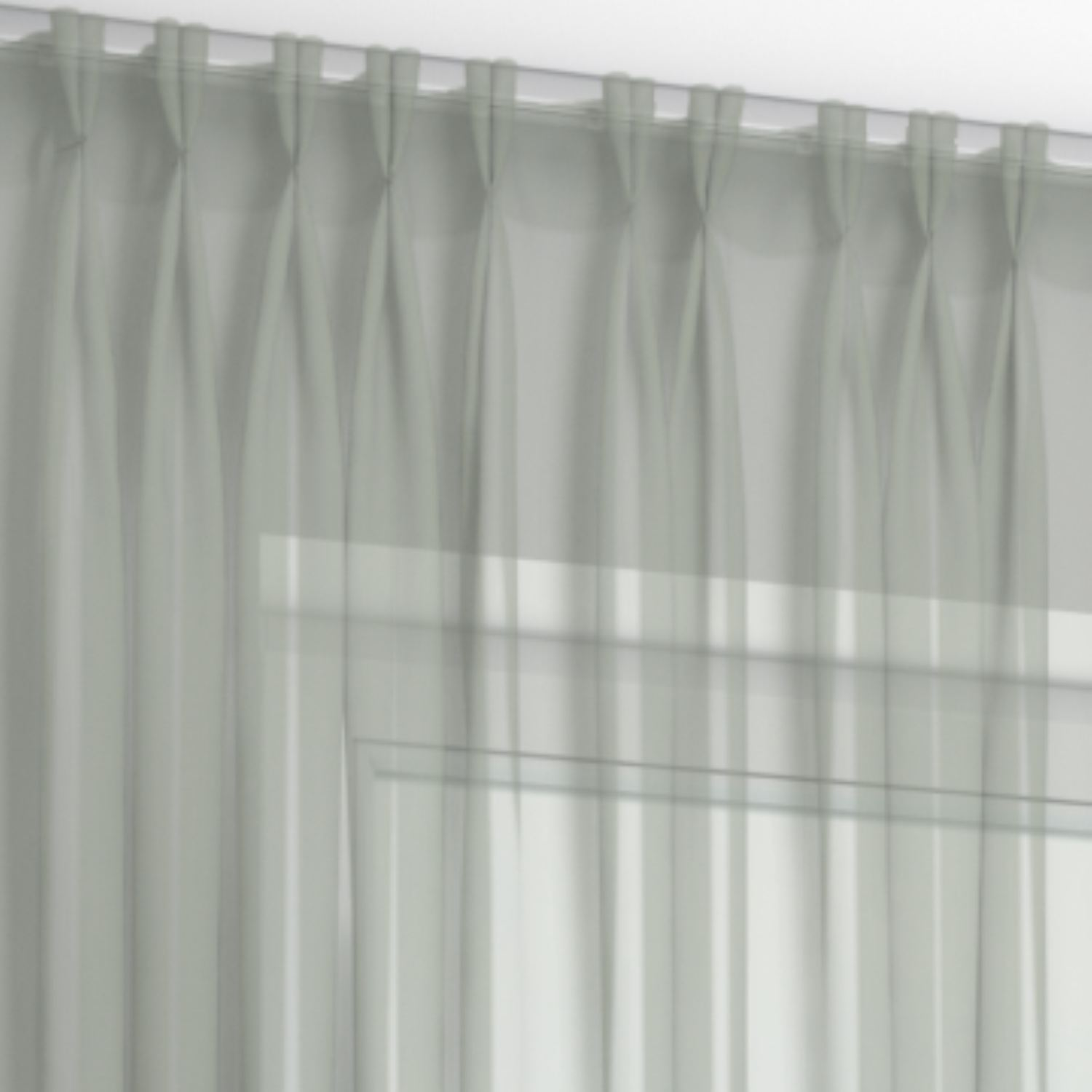 Jaloustore Vorhang Capri Antikes Grün - Bild 1