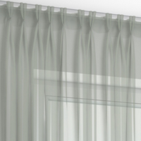 Jaloustore Vorhang Capri Antikes Grün - Vorschau 1