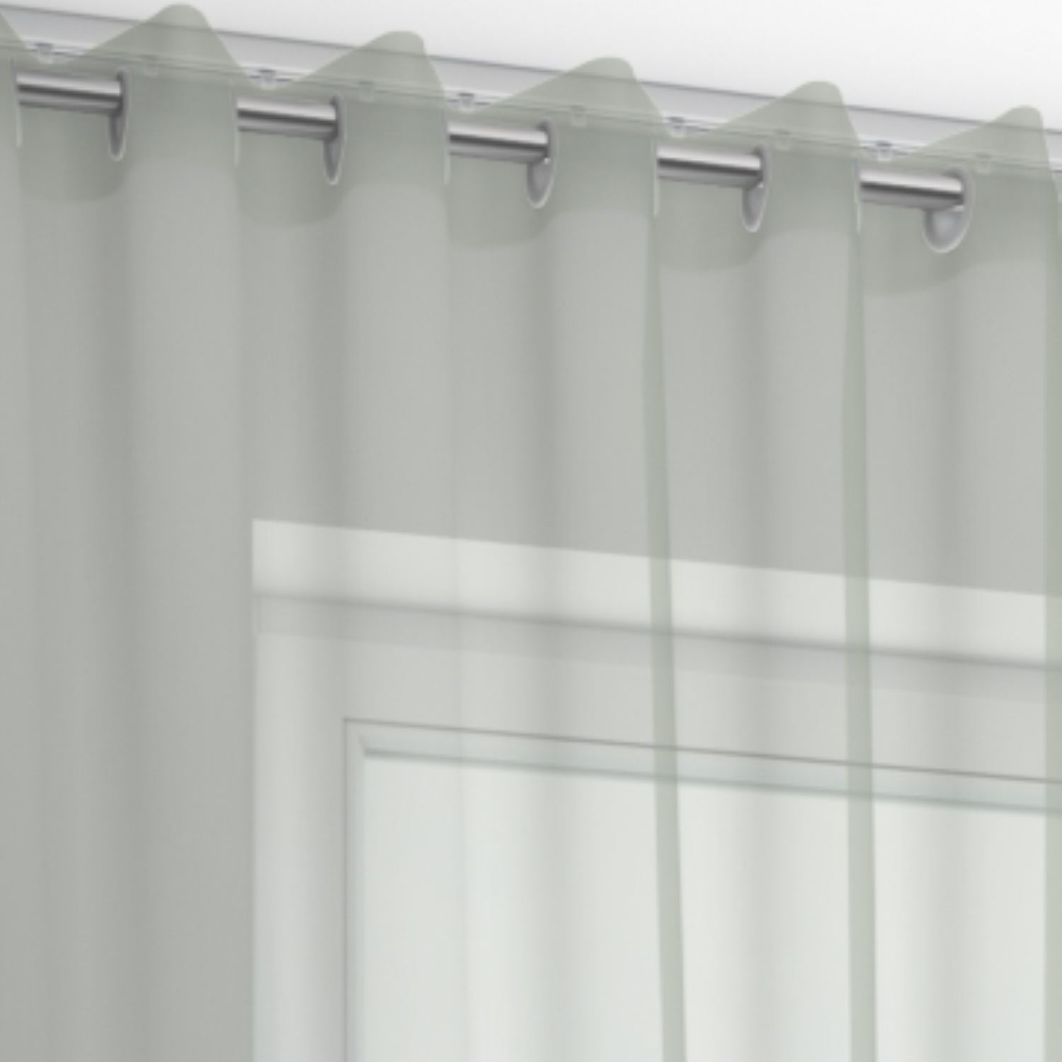 Jaloustore Vorhang Capri Antikes Grün - Bild 3