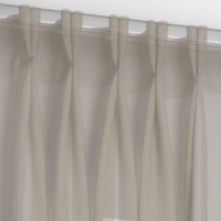 Jaloustore Vorhang Capri Taupe - Vorschau 24