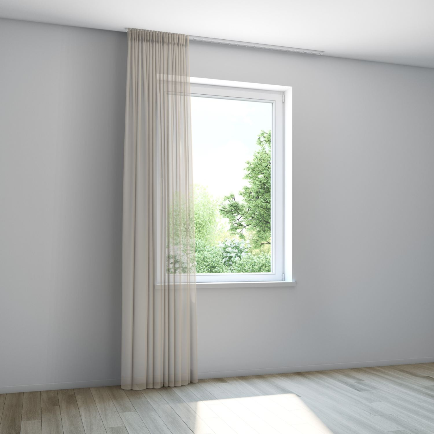 Jaloustore Vorhang Capri Taupe - Bild 11