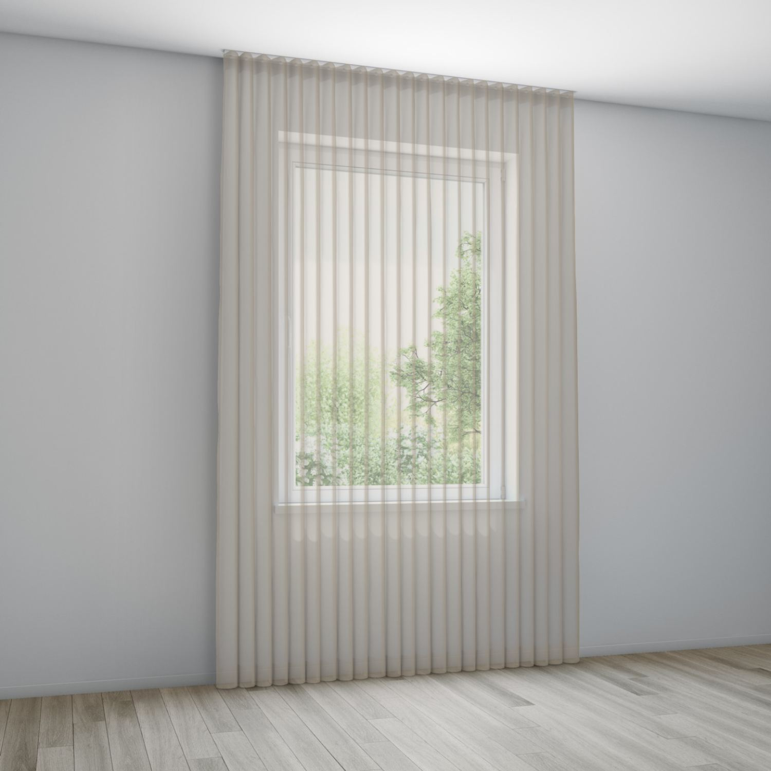 Jaloustore Vorhang Capri Taupe - Bild 14