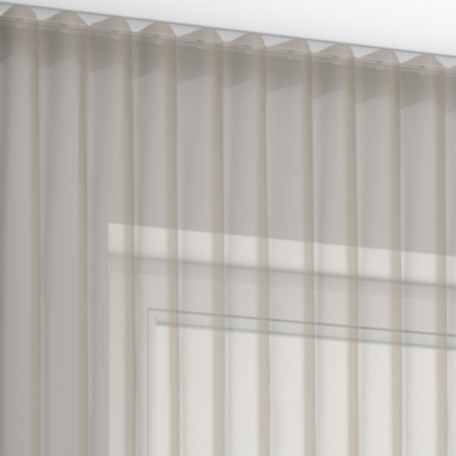 Jaloustore Vorhang Capri Taupe - Bild 6