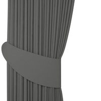 Jaloustore Vorhang Capri Schwarz - Vorschau 5