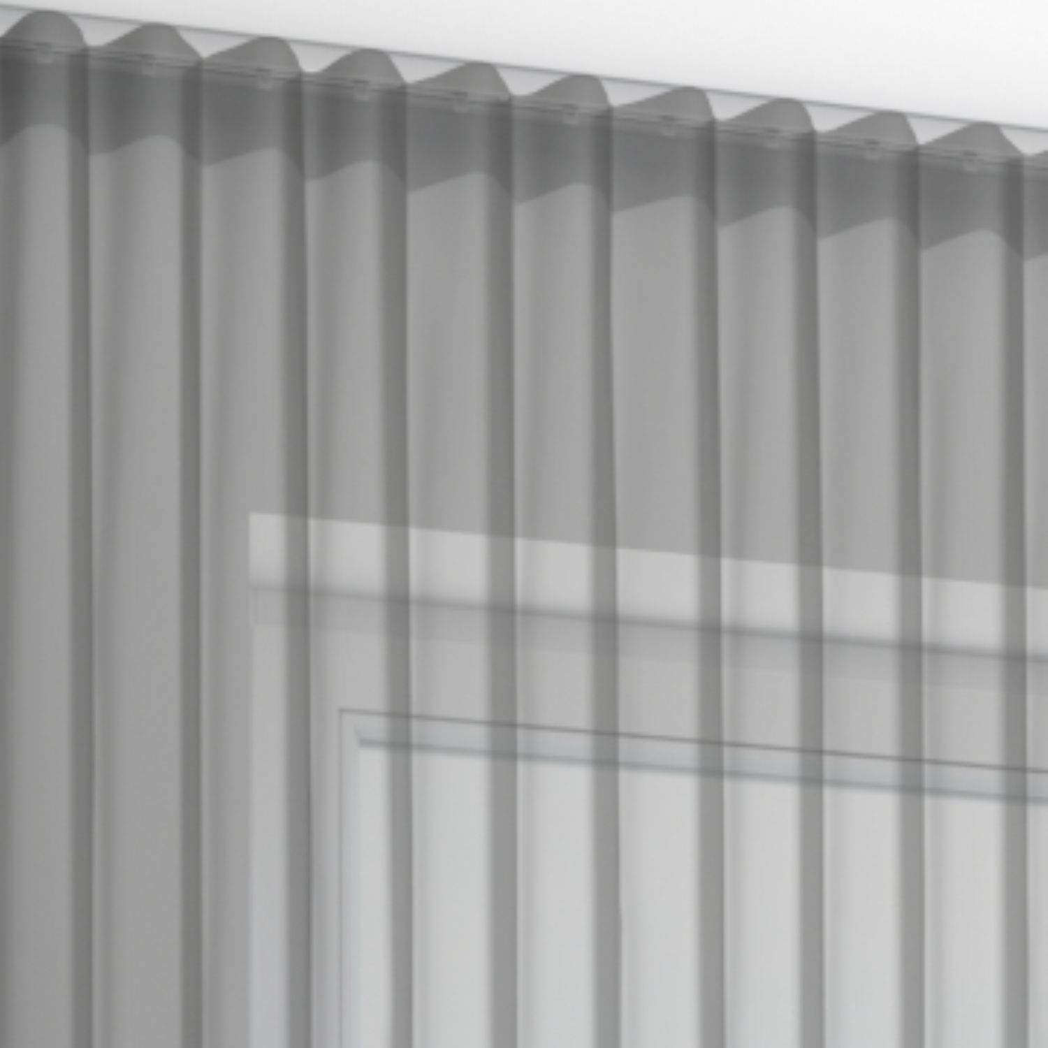 Jaloustore Vorhang Capri Schwarz - Bild 3