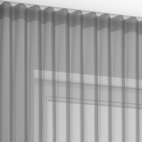 Jaloustore Vorhang Capri Schwarz - Vorschau 3