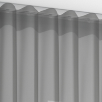 Jaloustore Vorhang Capri Schwarz - Vorschau 25