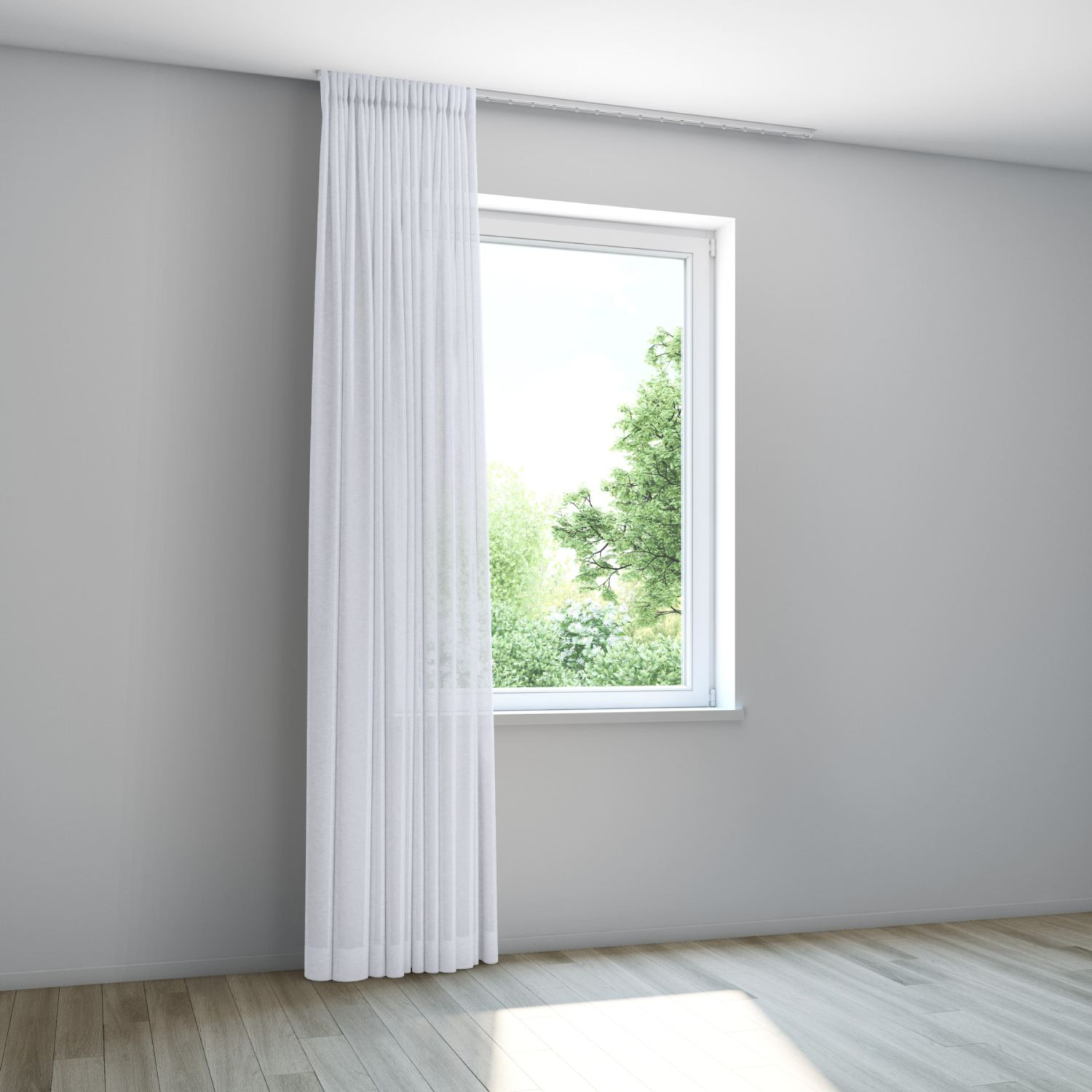 Jaloustore Vorhang Ibiza Weiss - Bild 10