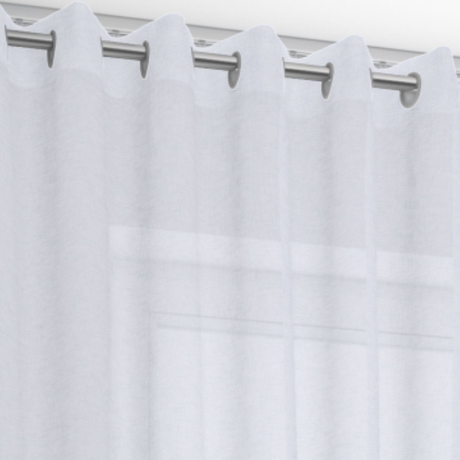 Jaloustore Vorhang Ibiza Weiss - Bild 5