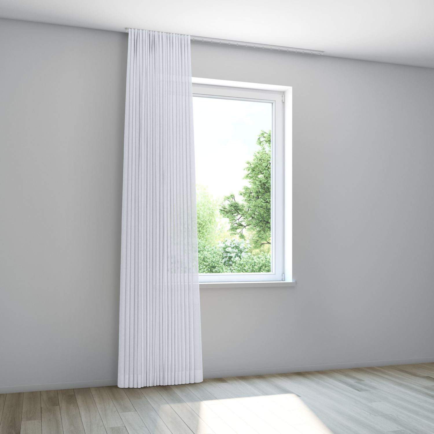 Jaloustore Vorhang Ibiza Weiss - Bild 9