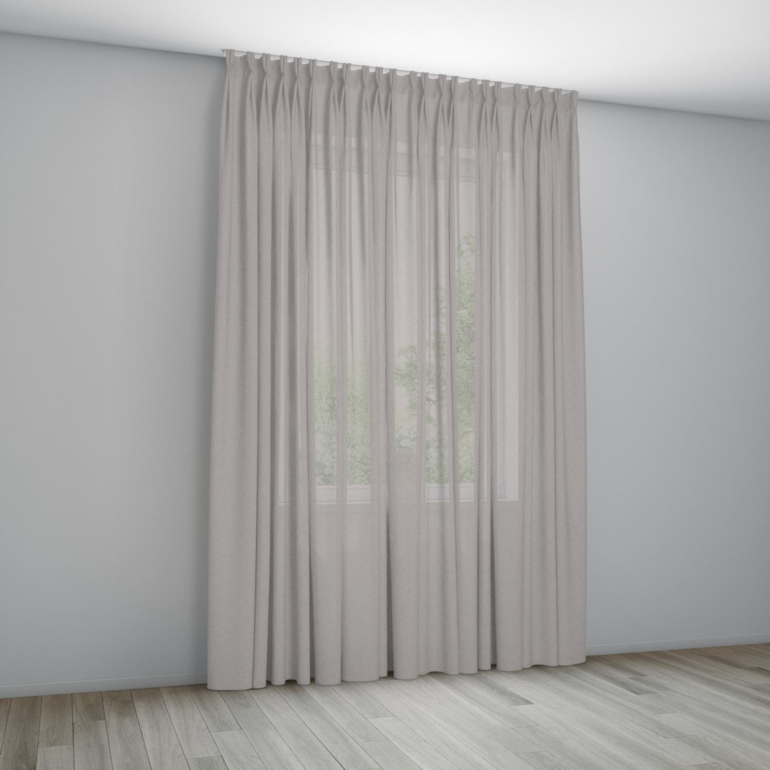 Jaloustore Vorhang Ibiza Auster - Bild 19