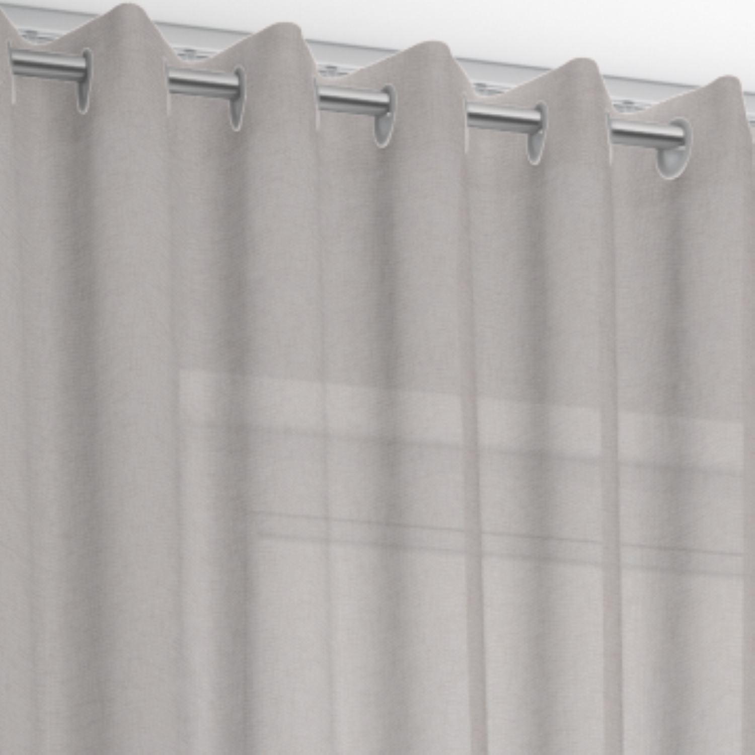 Jaloustore Vorhang Ibiza Auster - Bild 2