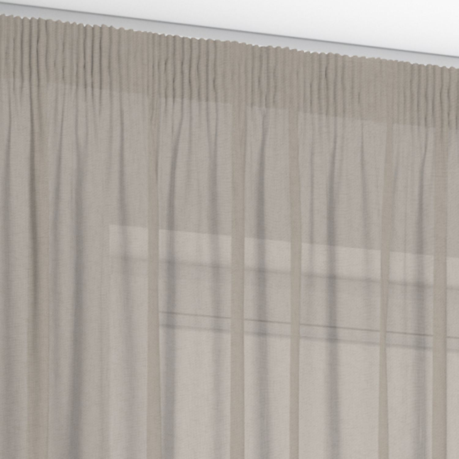 Jaloustore Vorhang Ibiza Altweiss - Bild 2