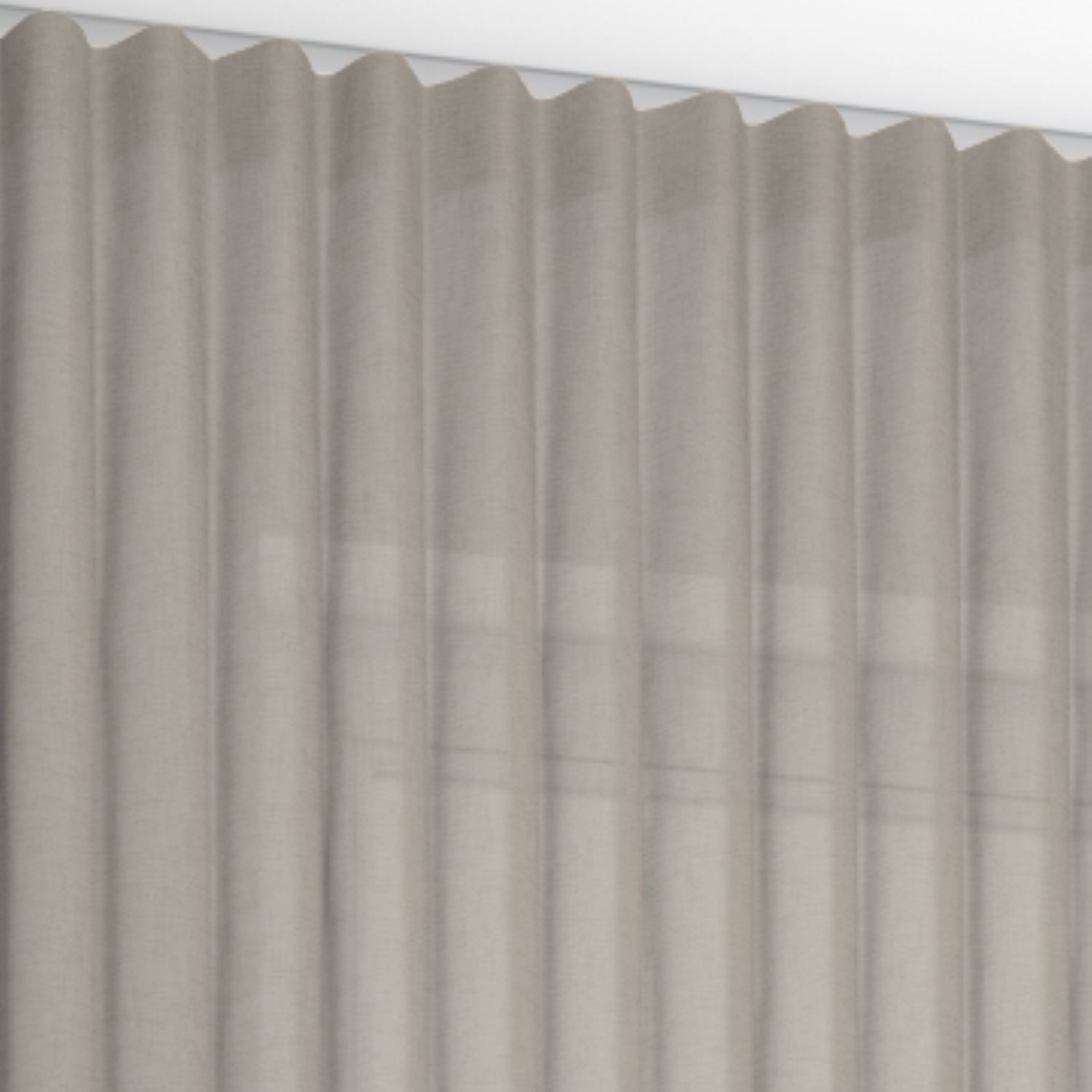 Jaloustore Vorhang Ibiza Altweiss - Bild 6