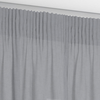 Jaloustore Vorhang Ibiza Silber - Vorschau 24