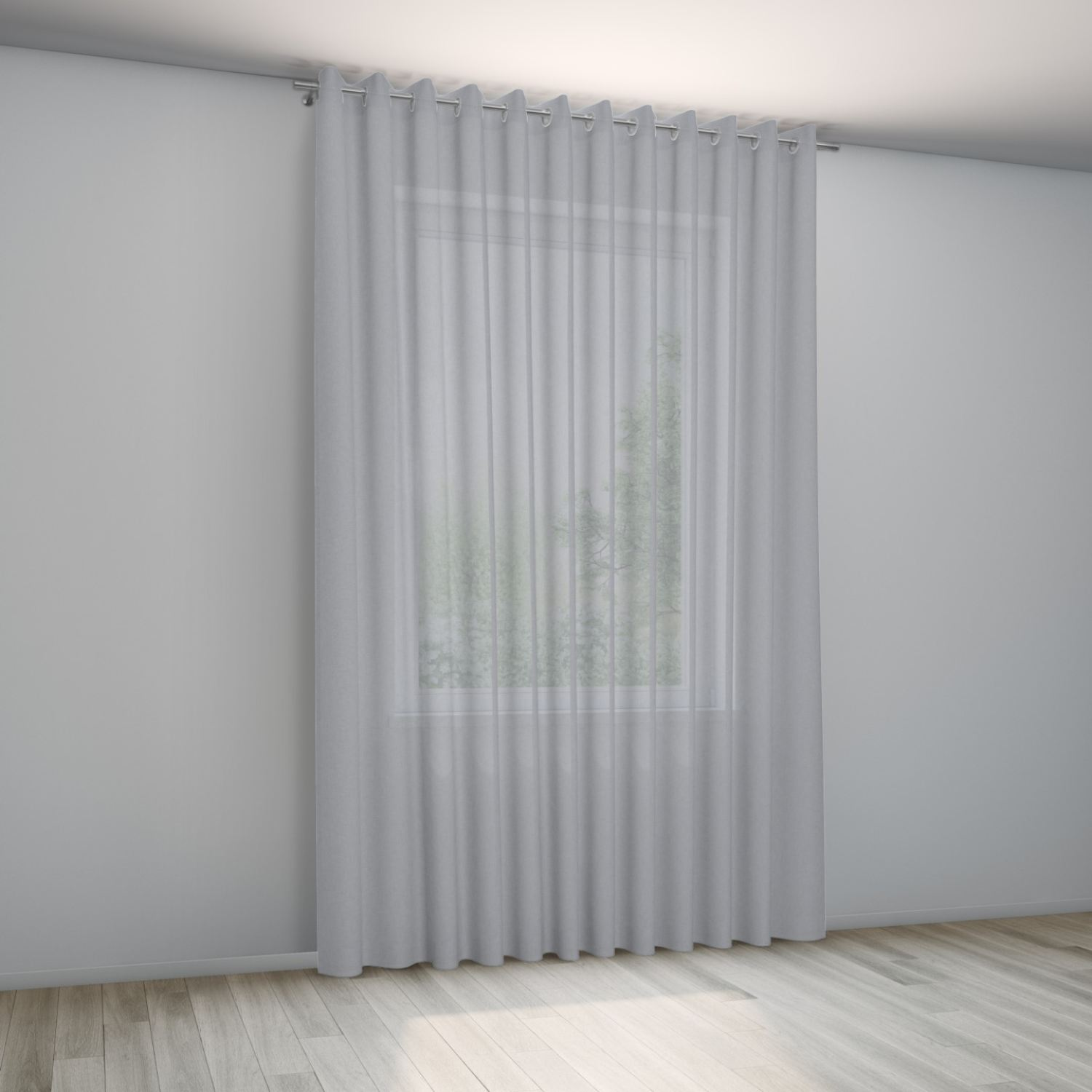 Jaloustore Vorhang Ibiza Silber - Bild 18