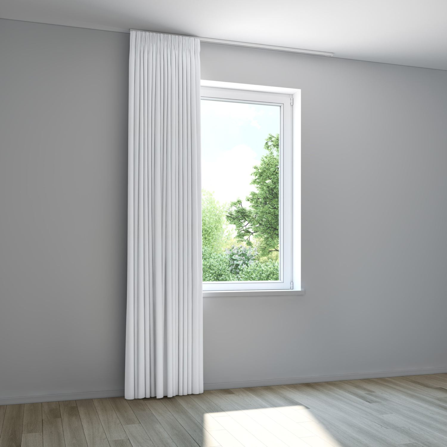 Jaloustore Vorhang Mykonos Weiss - Bild 8