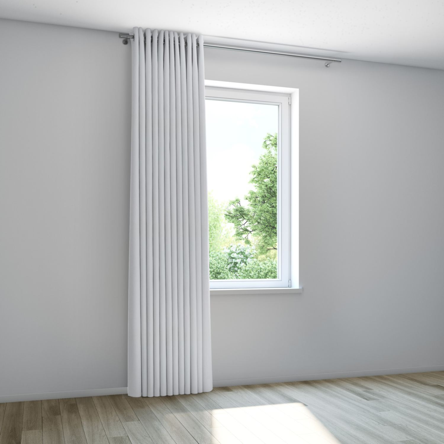 Jaloustore Vorhang Mykonos Weiss - Bild 9