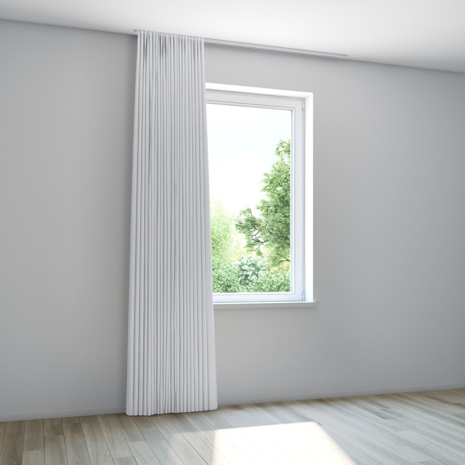 Jaloustore Vorhang Mykonos Weiss - Bild 11