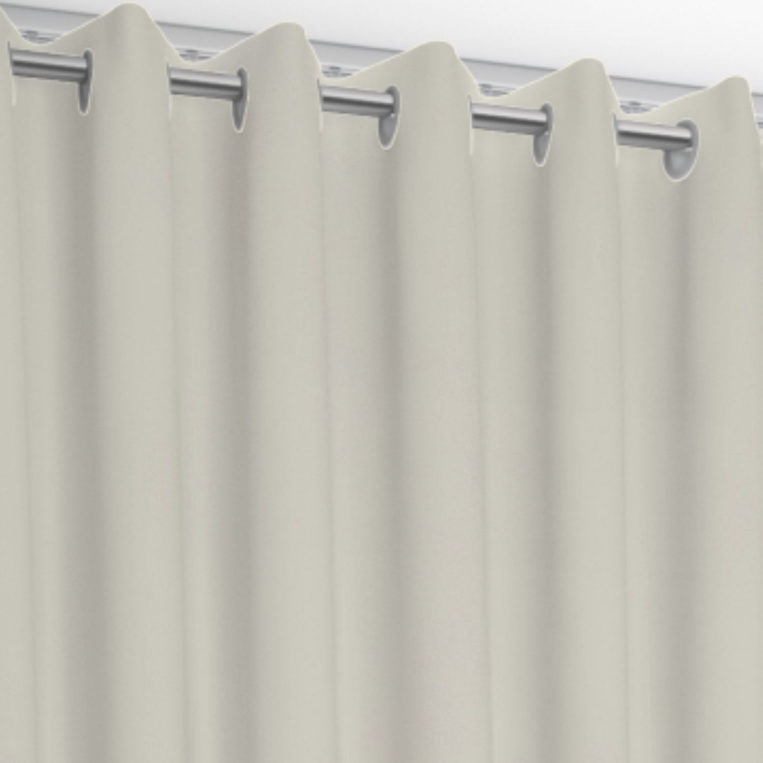 Jaloustore Vorhang Mykonos Altweiss - Bild 4