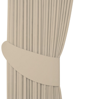 Jaloustore Vorhang Mykonos Ecru - Vorschau 4