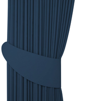 Jaloustore Vorhang Mykonos Marineblau - Vorschau 1