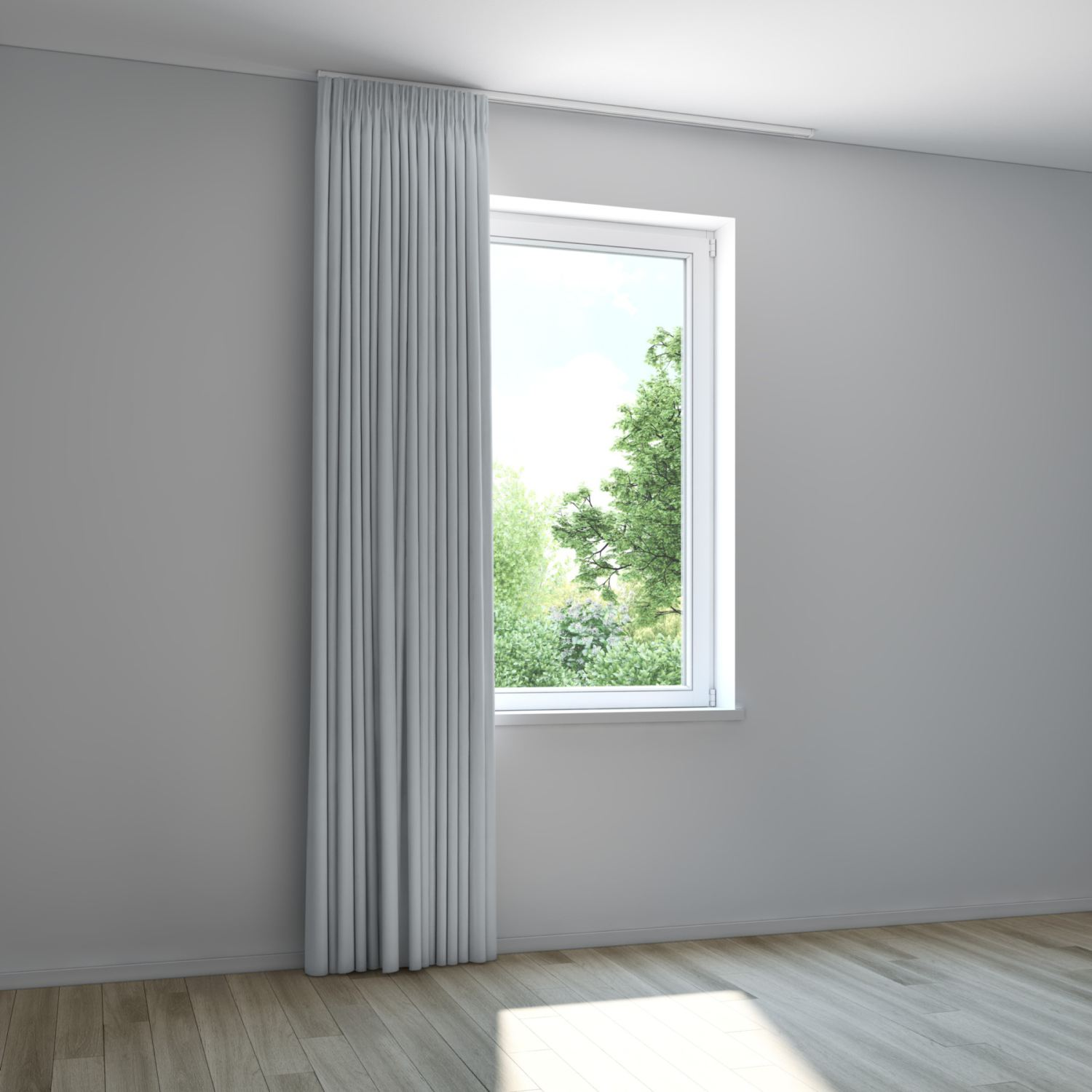 Jaloustore Vorhang Mykonos Hellgrau - Bild 10
