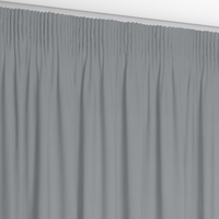 Jaloustore Vorhang Mykonos Hellgrau - Vorschau 3