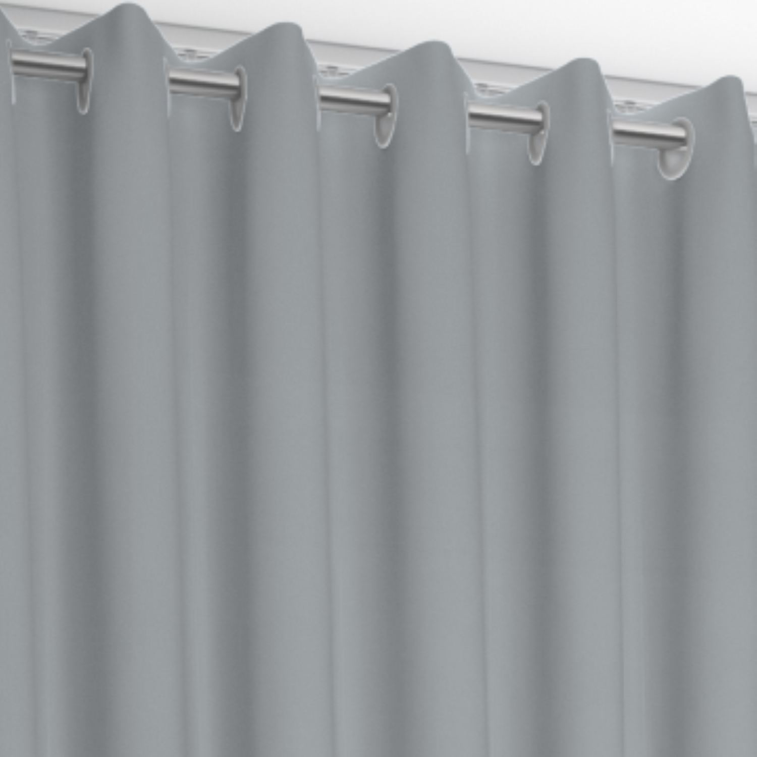 Jaloustore Vorhang Mykonos Hellgrau - Bild 5