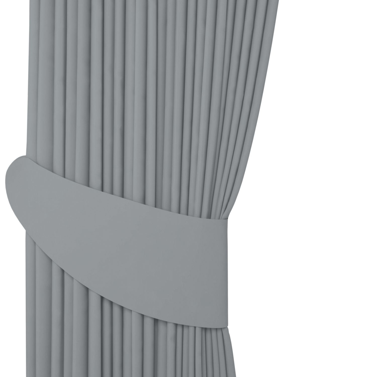 Jaloustore Vorhang Mykonos Hellgrau - Bild 7