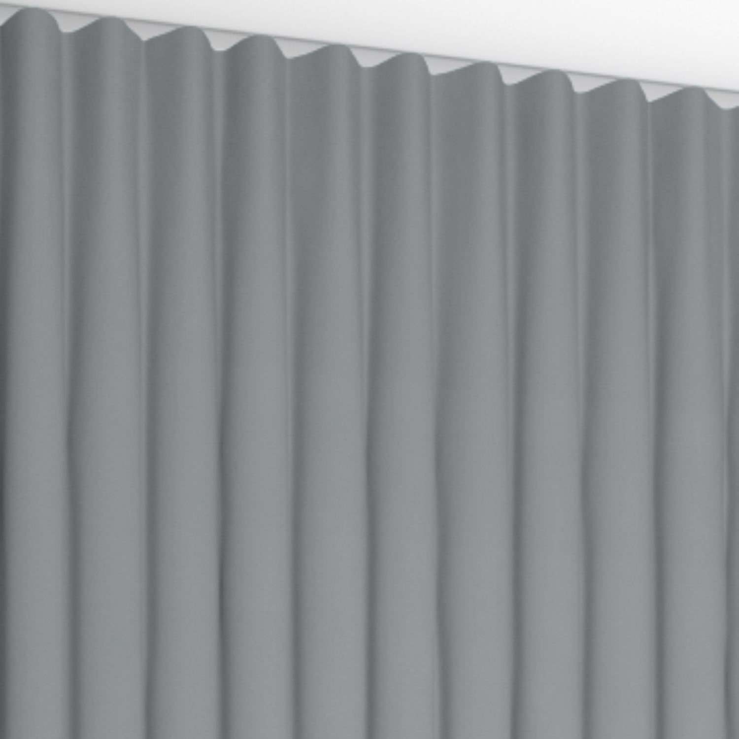 Jaloustore Vorhang Mykonos Hellgrau - Bild 4