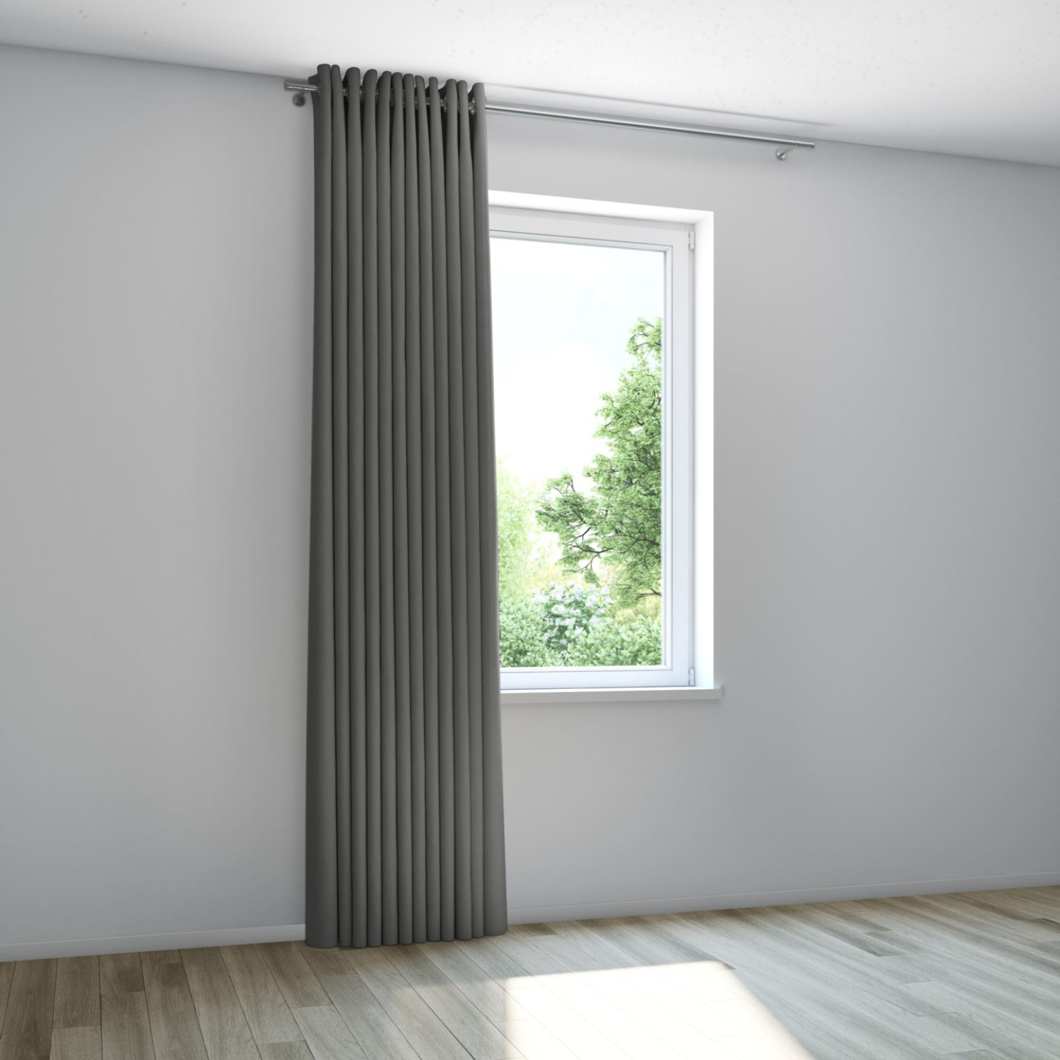 Jaloustore Vorhang Mykonos Elefantengrau - Bild 9