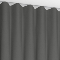 Jaloustore Vorhang Mykonos Elefantengrau - Vorschau 24