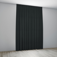 Jaloustore Vorhang Mykonos Schwarz - Vorschau 18