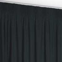Jaloustore Vorhang Mykonos Schwarz - Vorschau 2