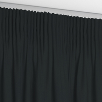 Jaloustore Vorhang Mykonos Schwarz - Vorschau 20